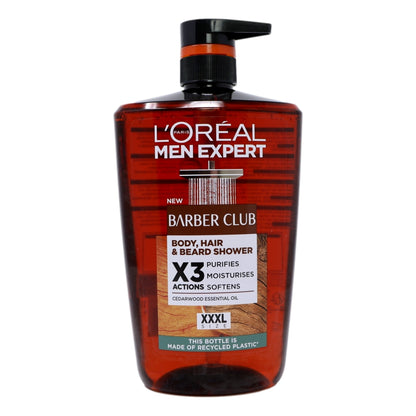 L'Oreal Men Expert Shower Gel 1l Barberclub