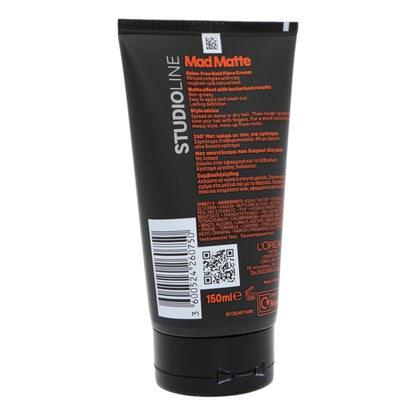 L'Oreal Studio Line 150ml Matte & Messy Paste Tube