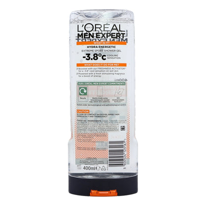 L'Oreal Men Expert Shower Gel 400ml Hydra Energetic Extreme Sport