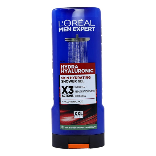 L'Oreal Men Expert Shower Gel 400ml Hydra Hyaluronic