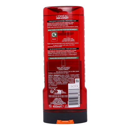 L'Oreal Men Expert Shower Gel 400ml Stress Resist