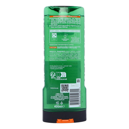 L'Oreal Men Expert Shower Gel 400ml Derma Control