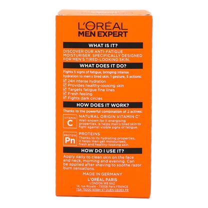 L'Oreal Men Expert Hydra Energetic 50ml Moisturiser