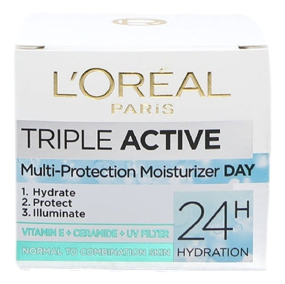L'Oreal Dermo Expertise Triple Active Day Pot 50ml Normal to Combination