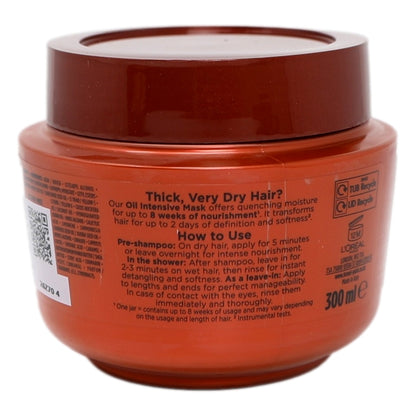L'Oreal Elvive Mask Pot 300ml Extra Ordinary Oil