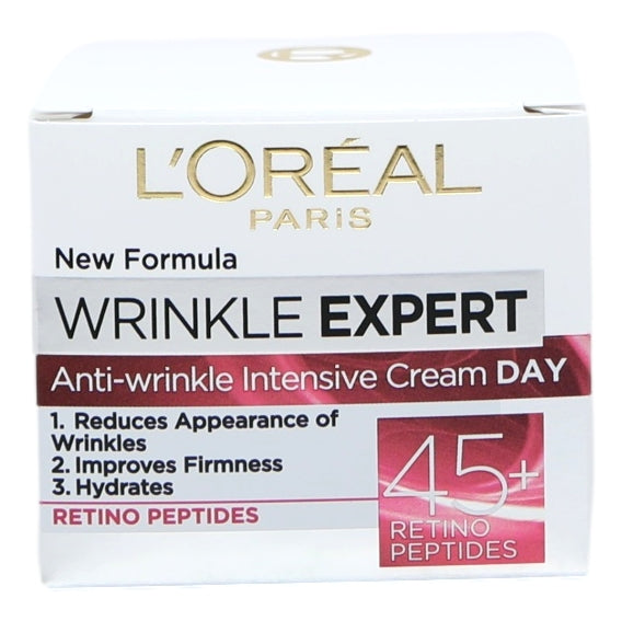 Buy L'Oreal Skin Expert Dermo Wrinkle 50ml 45+ Day Pot online at Intamarque Wholesale – Trusted FMCG distributor