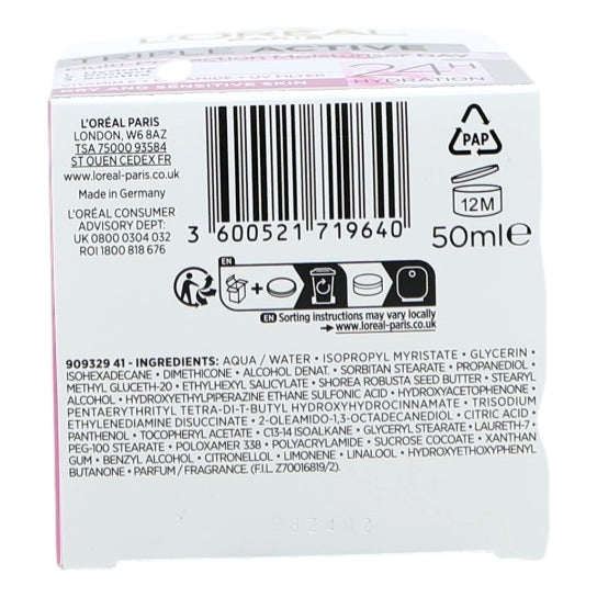 L'Oreal Dermo Expertise Triple Active Day Pot 50ml Dry to Sensitive