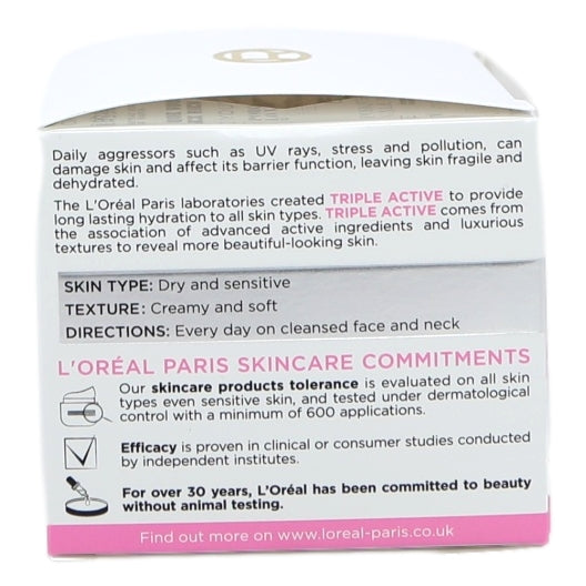 L'Oreal Dermo Expertise Triple Active Day Pot 50ml Dry to Sensitive