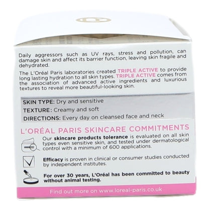 L'Oreal Dermo Expertise Triple Active Day Pot 50ml Dry to Sensitive