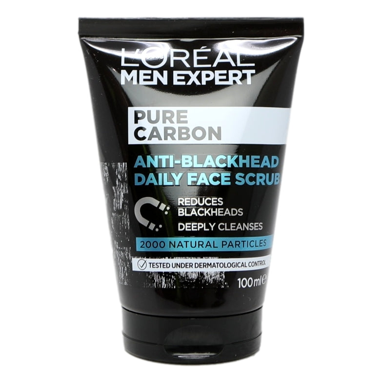 L'Oreal Men Expert Scrub 100ml Charcoal