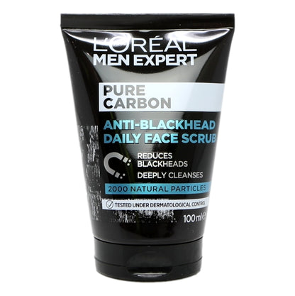 L'Oreal Men Expert Scrub 100ml Charcoal