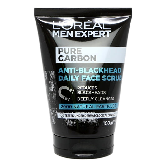 L'Oreal Men Expert Scrub 100ml Charcoal
