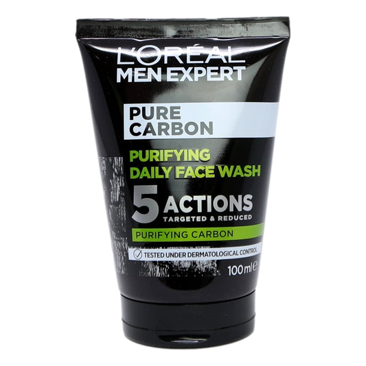 L'Oreal Men Expert Face Wash 100ml Charcoal