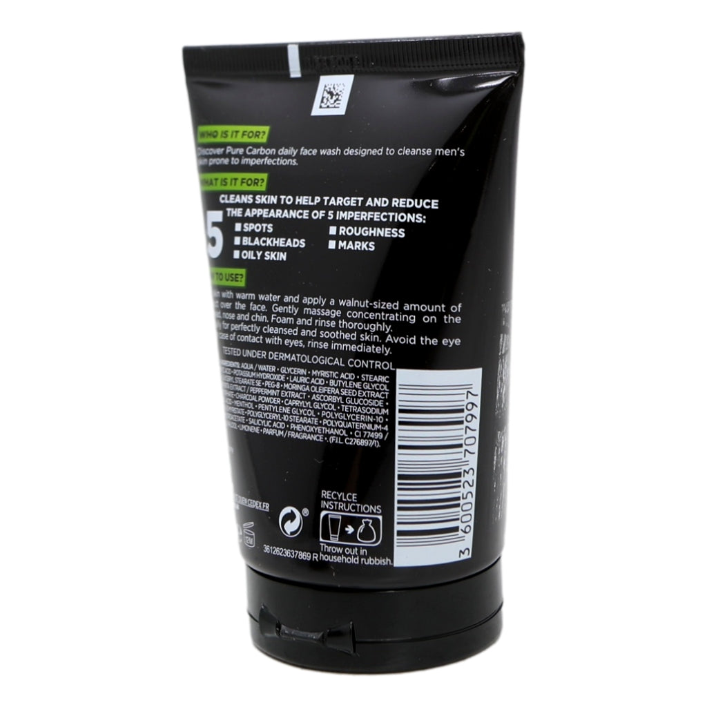 L'Oreal Men Expert Face Wash 100ml Charcoal