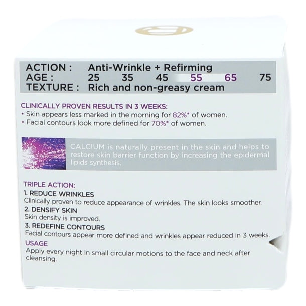 L'Oreal Dermo Expertise Night Cream 50ml Wrinkle Expert 55+