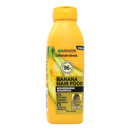 Garnier Ultimate Blends Hair Food Shampoo 350ml Banana