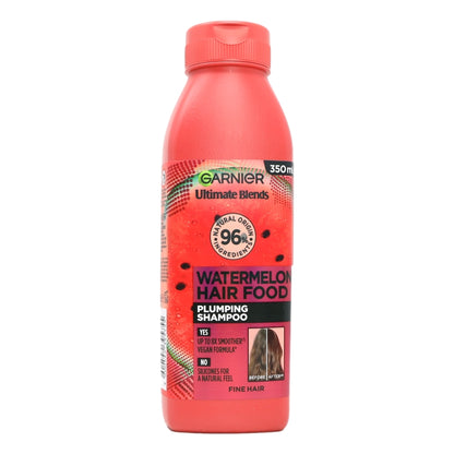 Buy Garnier Ultimate Blends Hair Food Shampoo 350ml Watermelon online at Intamarque Wholesale – Trusted FMCG distributor
