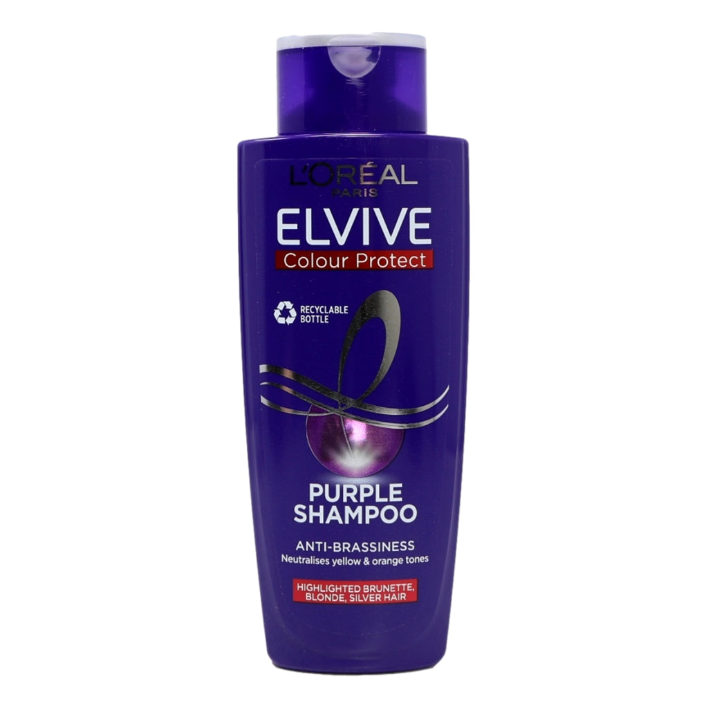L'Oreal Elvive Shampoo 200ml Colour Protect Anti-Brassiness Purple