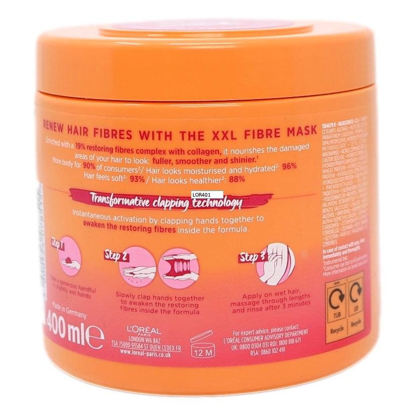 L'Oreal Elvive Dream Lengths 400ml Fibre Mask XXL