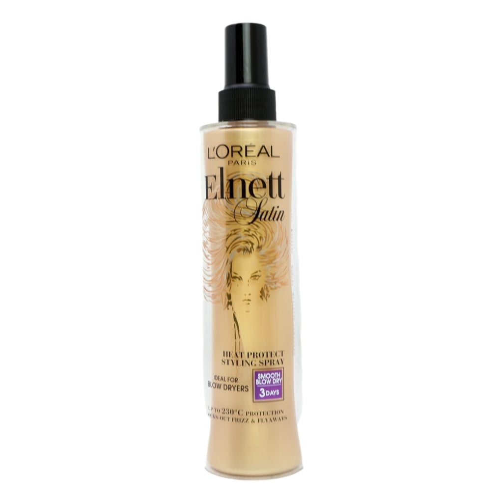L'Oreal Elnett Heat Protect Spray 170ml Sleek