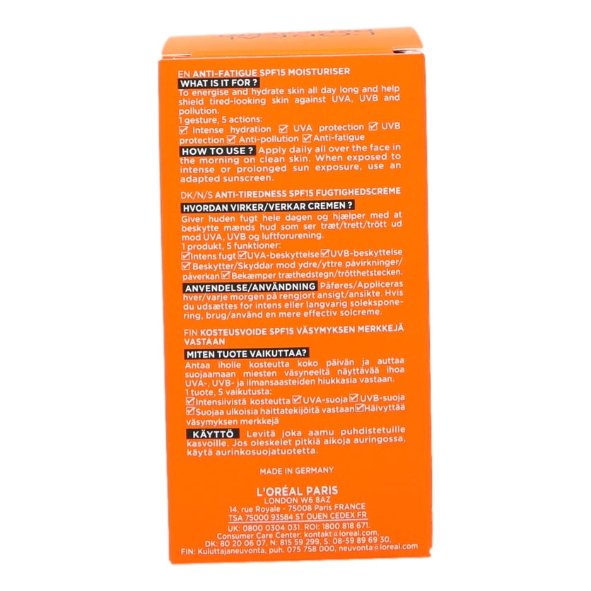 L'Oreal Men Expert Hydra Energetic 50ml Daily Moisturiser SPF20