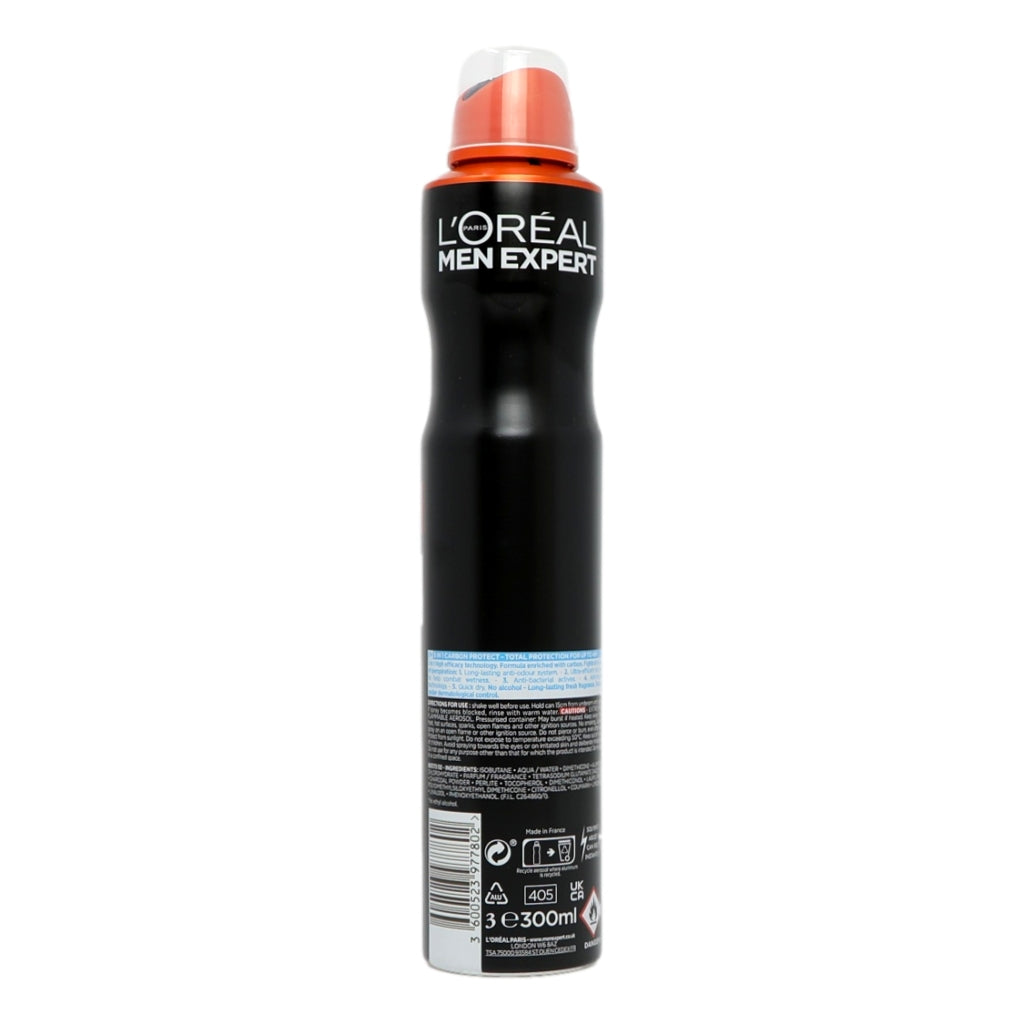 L'Oreal Men Expert Deo 300ml Carbon Protect 5In1