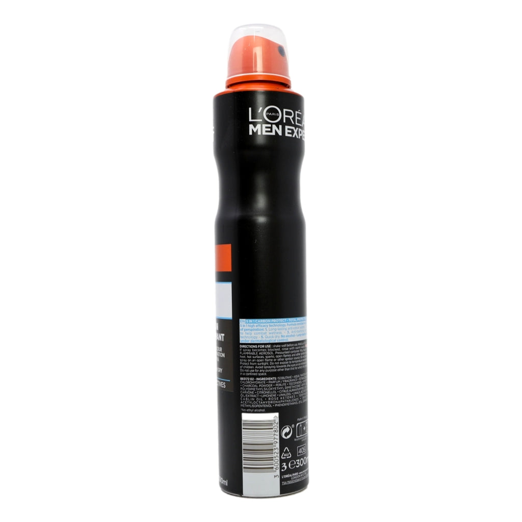 L'Oreal Men Expert Deo 300ml Carbon Protect 5In1