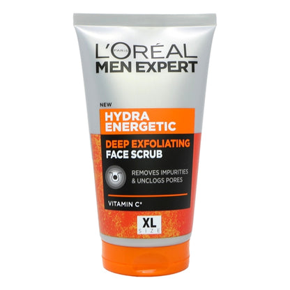 L'Oreal Men Expert Hydra Energetic 150ml Deep Exfoliating Scrub