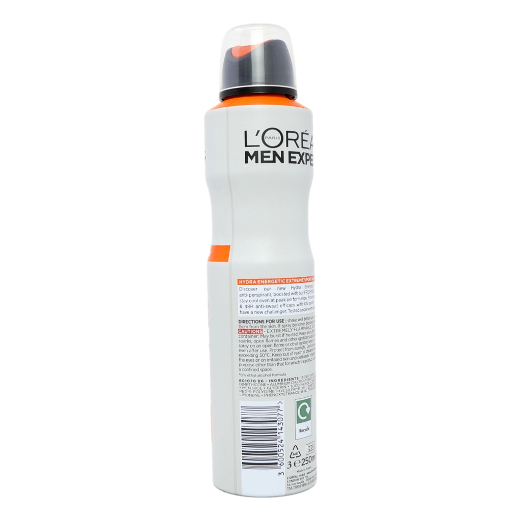 L'Oreal Men Expert APA 250ml Hydra Energetic Extreme Sport