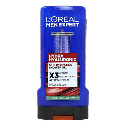 L'Oreal Men Expert Shower Gel 300ml Hyaluronic