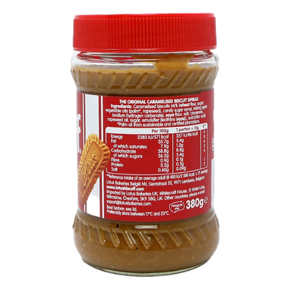 Lotus Biscoff Spread 380g Crunchy