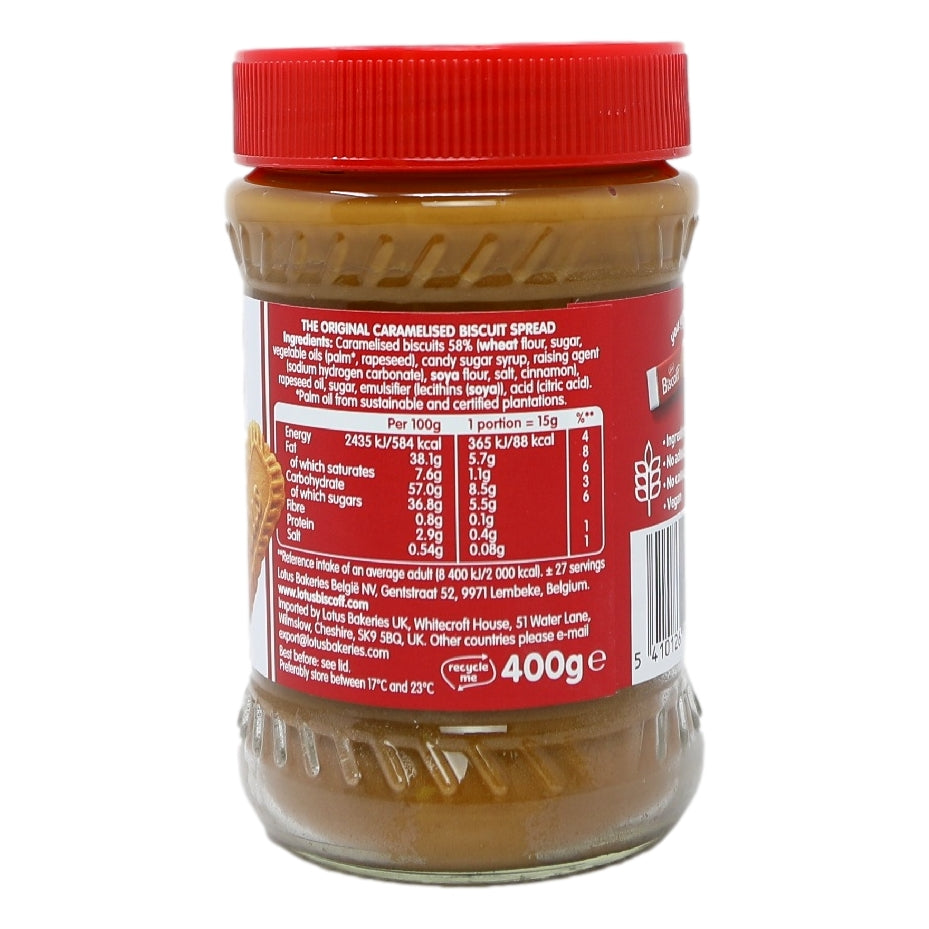 Lotus Biscoff Spread 400g Original