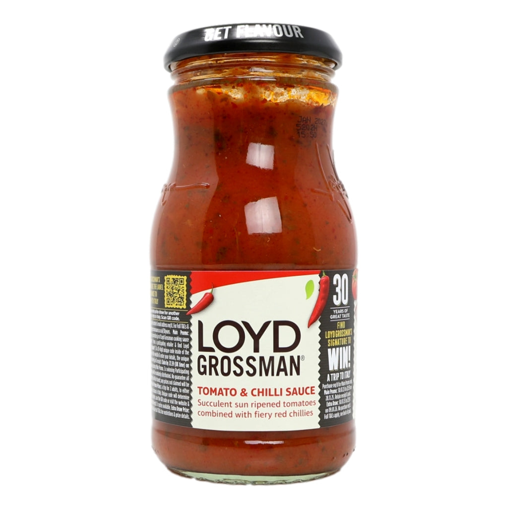 Loyd Grossman Sauce 350g Tomato & Chilli