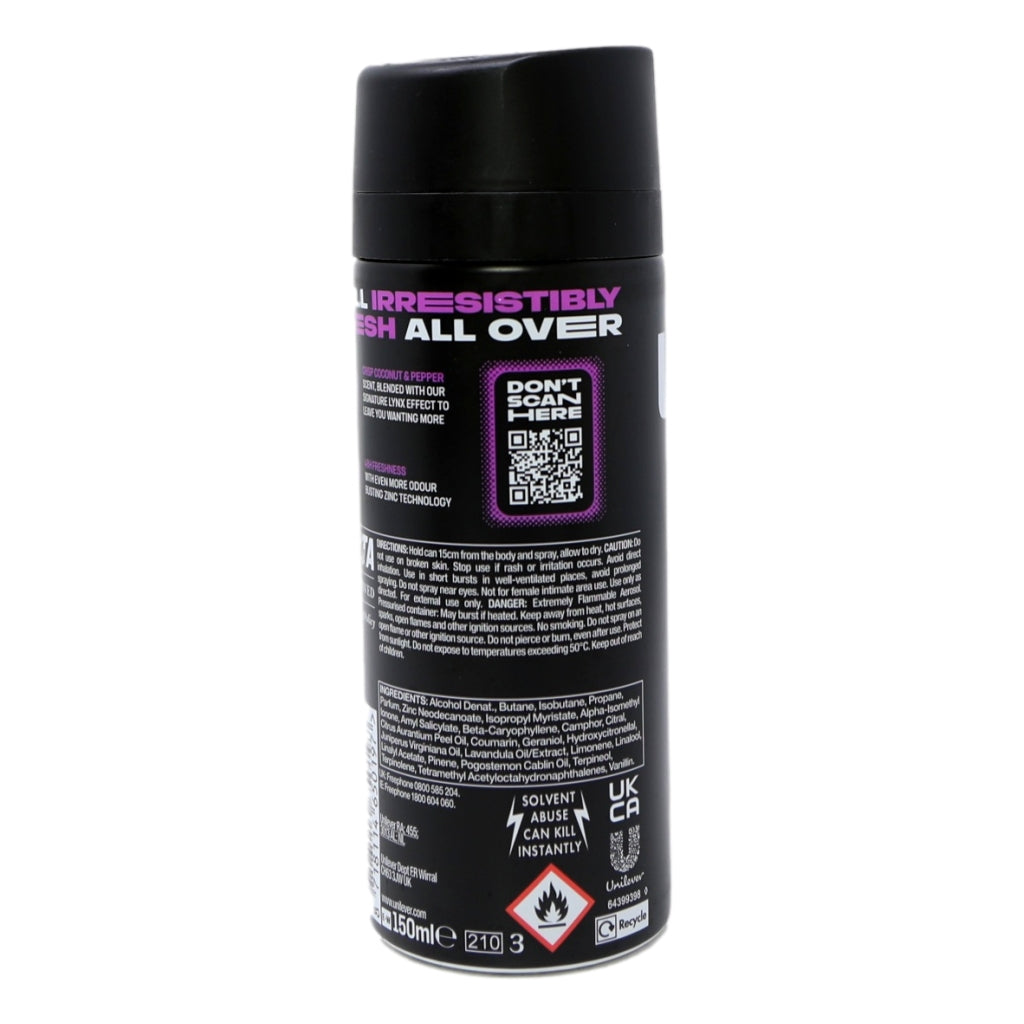 Lynx Bodyspray 150ml Excite