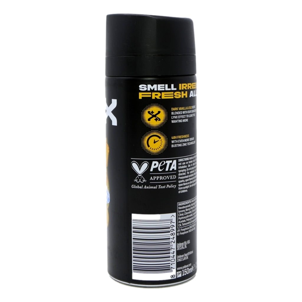 Lynx Bodyspray 150ml Gold
