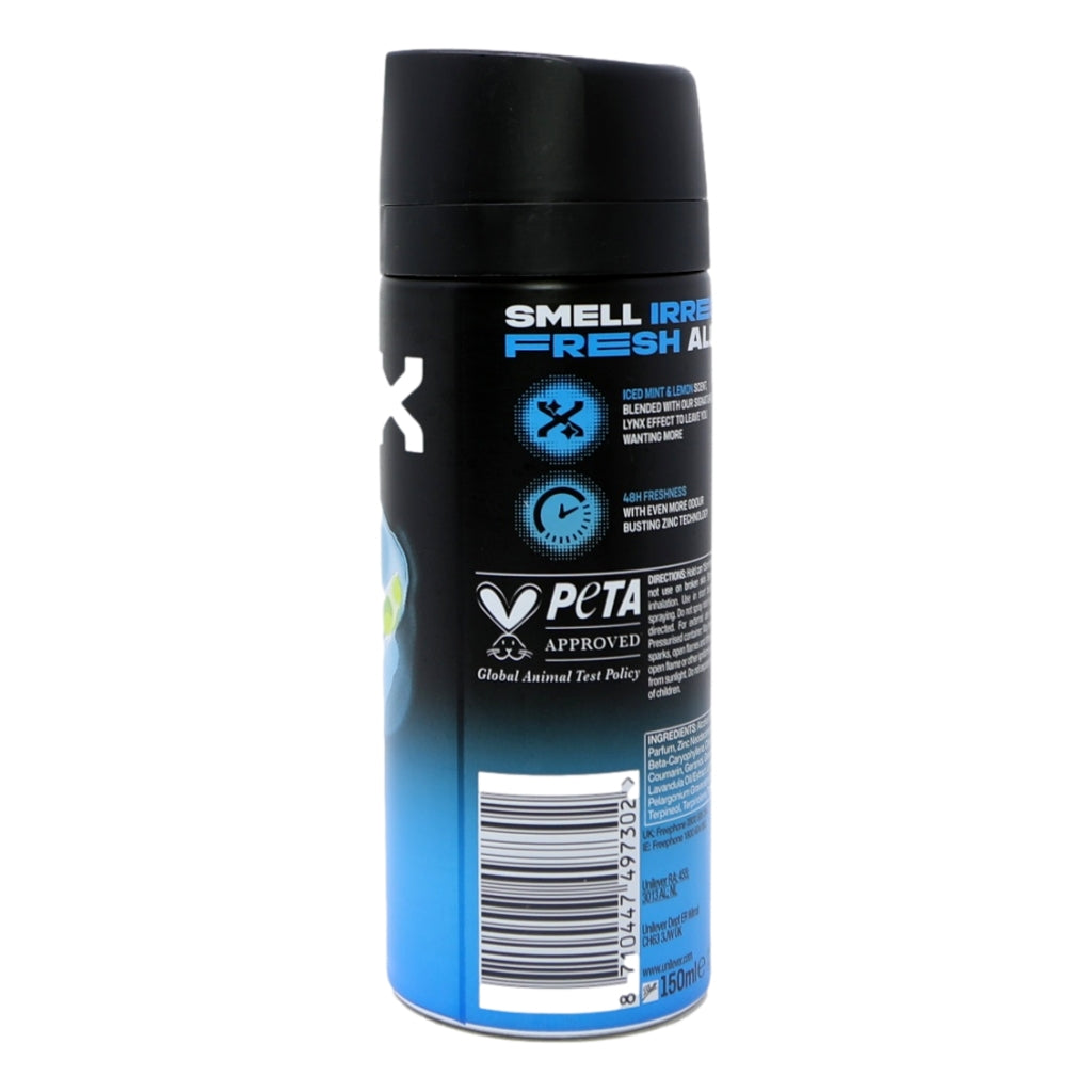 Lynx Bodyspray 150ml Ice Chill