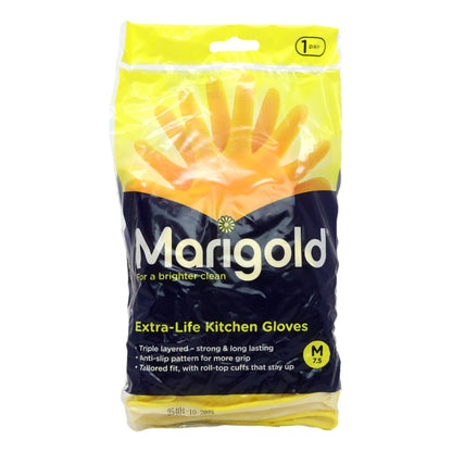 Marigold Kitchen Gloves Extra Life Medium
