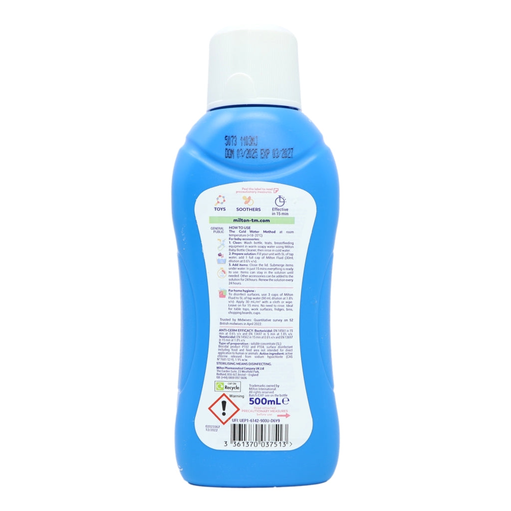Milton Sterilising Fluid 500ml