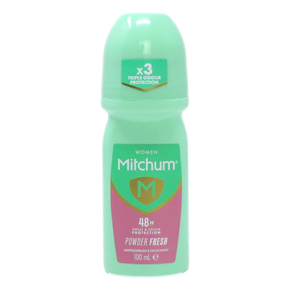 Mitchum Advanced Roll On 100ml Powder Fresh
