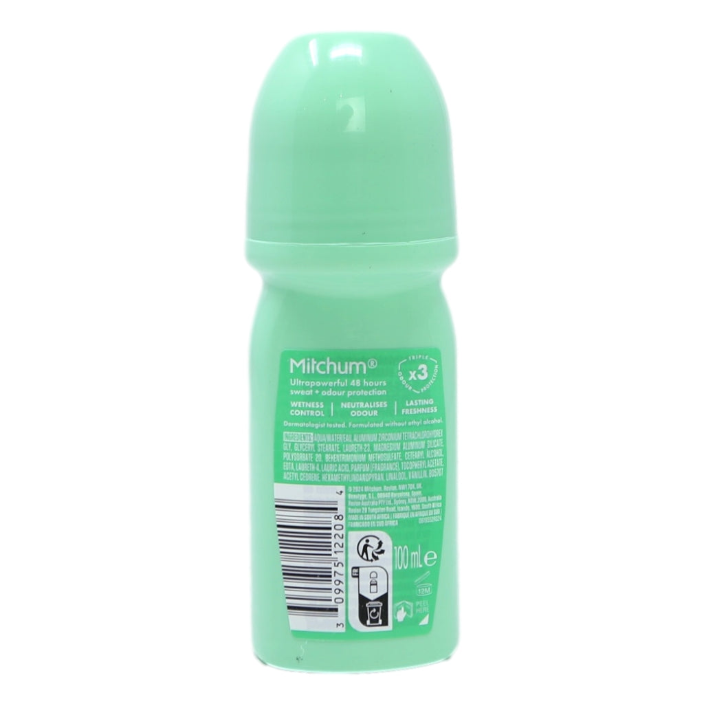 Mitchum Advanced Roll On 100ml Powder Fresh