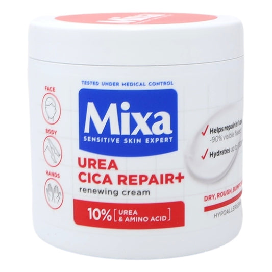 Mixa Urea Renewing Cream 400ml 10% Urea & Amino Acid