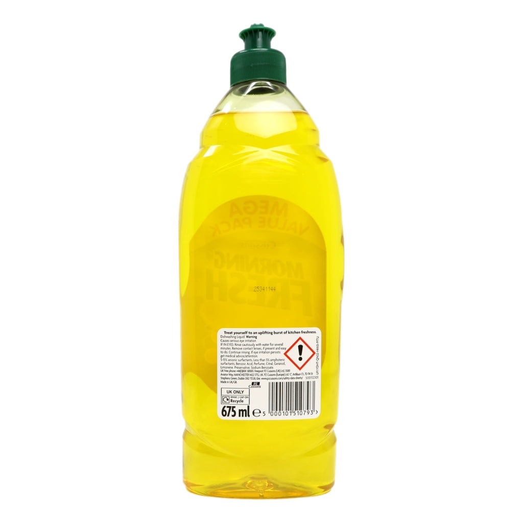 Morning Fresh Washing Up Liquid 675ml Lemon