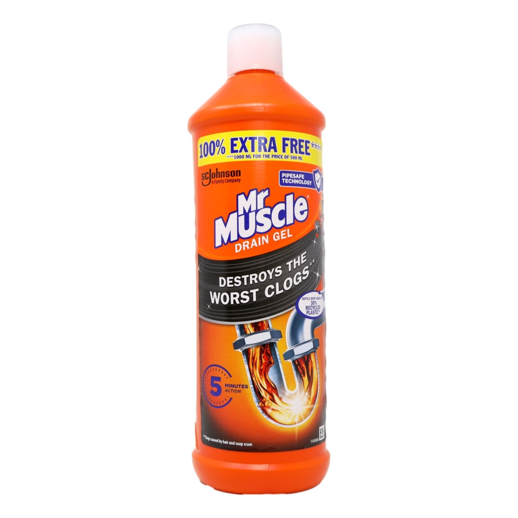 Mr Muscle Sink & Plug 1l Drain Gel