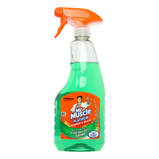 Buy Mr Muscle Platinum 500ml Window and Glass Trigger online at Intamarque Wholesale – Trusted FMCG distributor