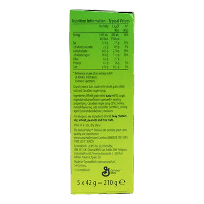 Nature Valley Canadian Maple Syrup 5 pack 5x42g