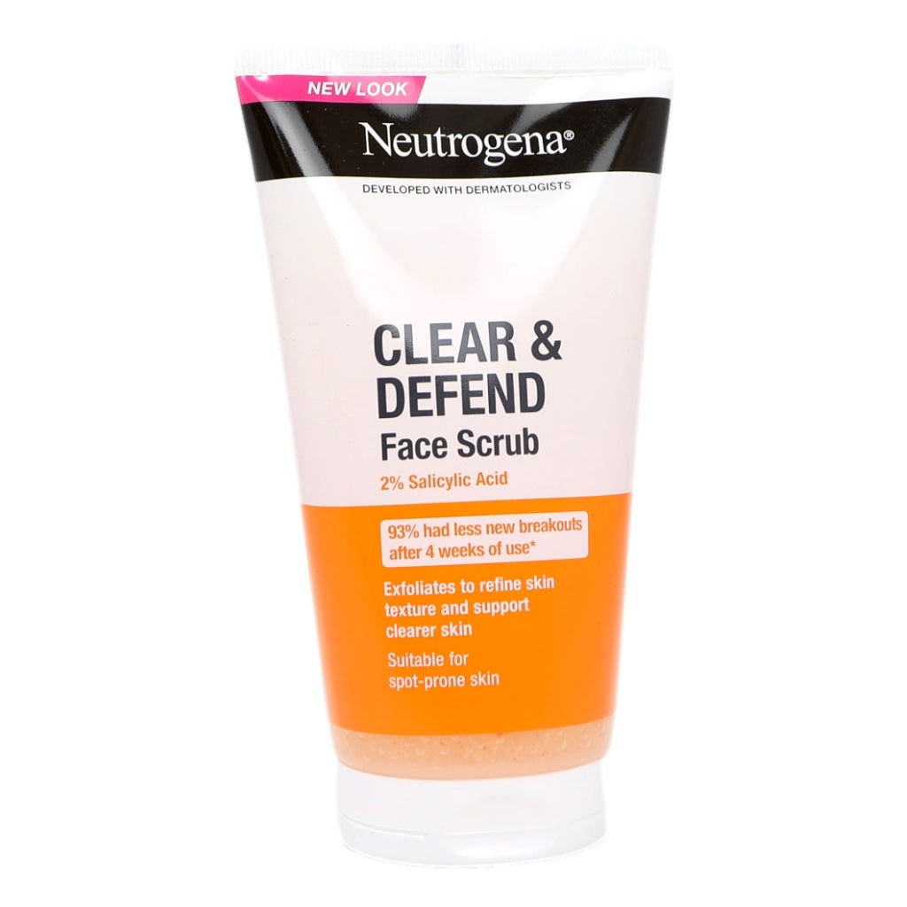 Neutrogena Clear & Defend 150ml Facial Scrub