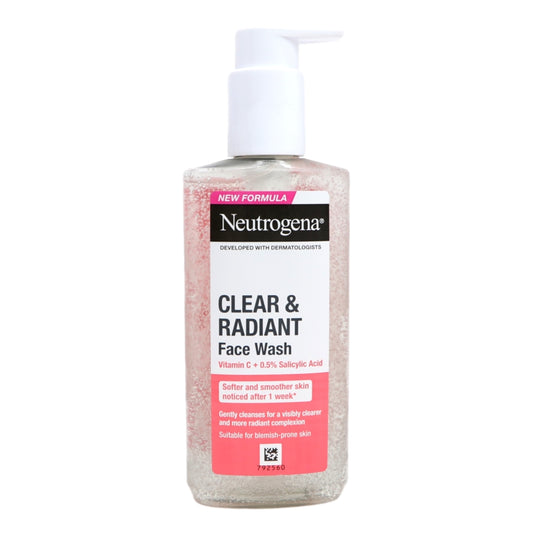 Neutrogena Visibly Clear Pink Facial Wash 200ml Grapefruit