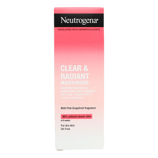Buy Neutrogena Refreshingly Clear Pink Moisturiser 50ml Grapefruit online at Intamarque Wholesale – Trusted FMCG distributor