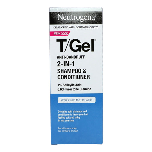 Neutrogena T-Gel Shampoo + Conditioner 250ml Anti-Dandruff