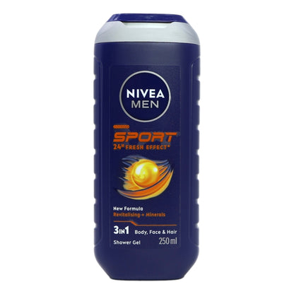 Buy Nivea Shower 250ml For Men Sport online at Intamarque Wholesale – Trusted FMCG distributor